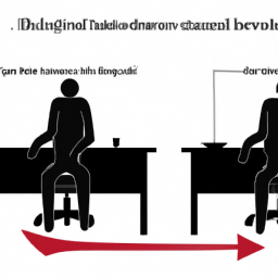 An image illustrating the negative effects of prolonged sitting on blood circulation